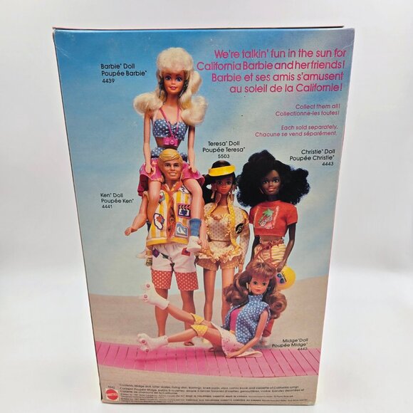 Mattel Canada Barbie Club California Midge Doll With Cassette 1987 NRFB 4442 Rea - Picture 12 of 16